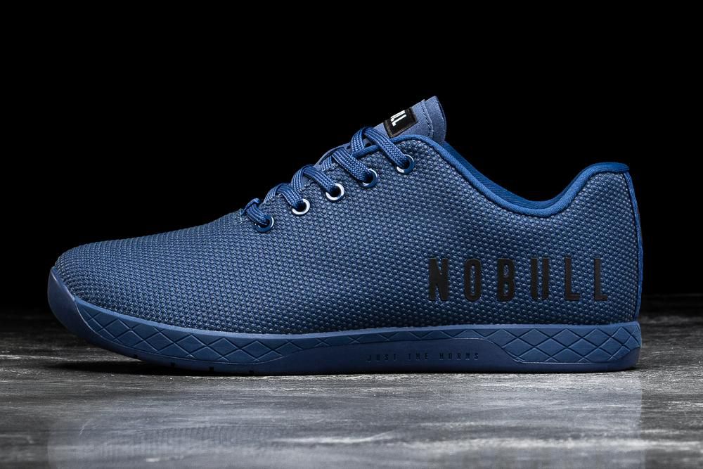 NOBULL Men's Indigo Training Shoes - Indigo - Ireland (9270YXCWJ)